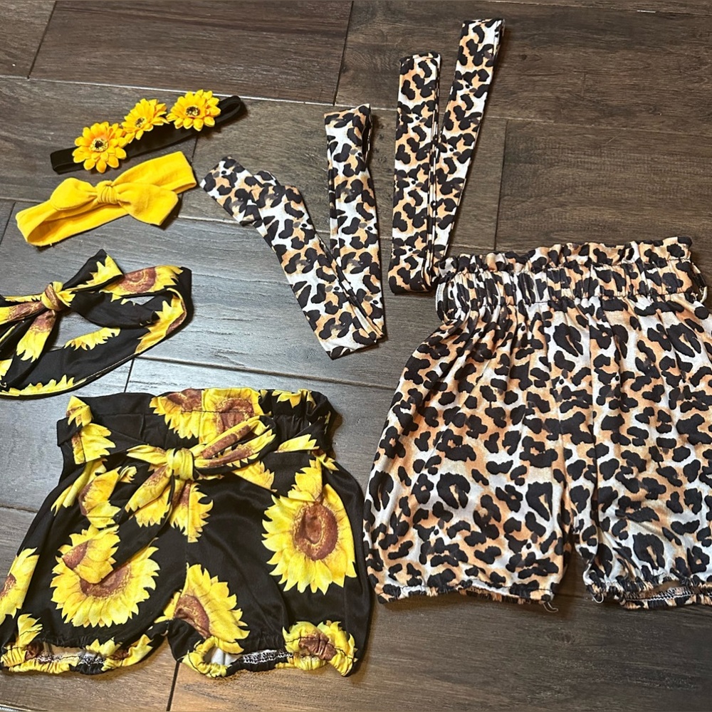 🚫SOLD Diaper covers & headbands